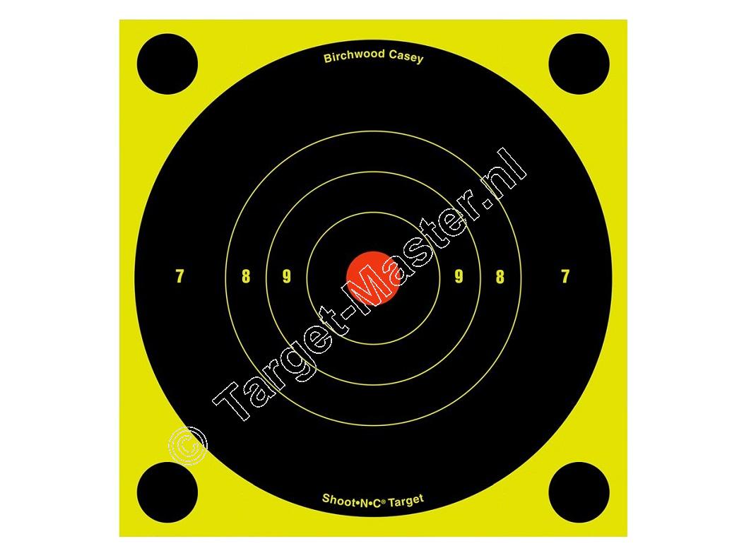 Birchwood Casey SHOOT-N-C Self-Adhesive Targets 20 Centimeter Targets